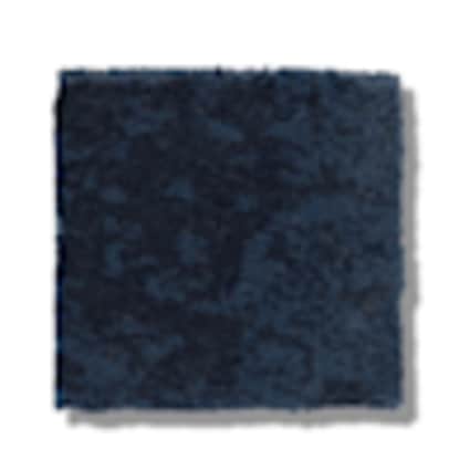 Shaw Floral Park Dark Navy Pattern Carpet with Pet Perfect Plus-Sample